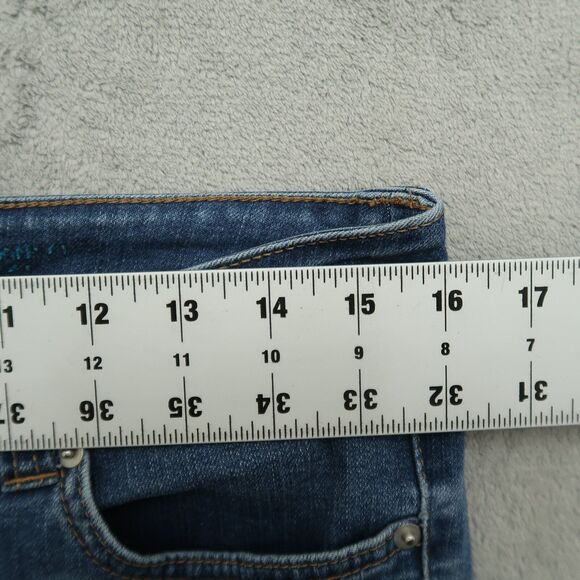 International Concepts Jeans Women's Size 8 Blue Low-Rise Skinny 30" Inseam - Picture 2 of 14
